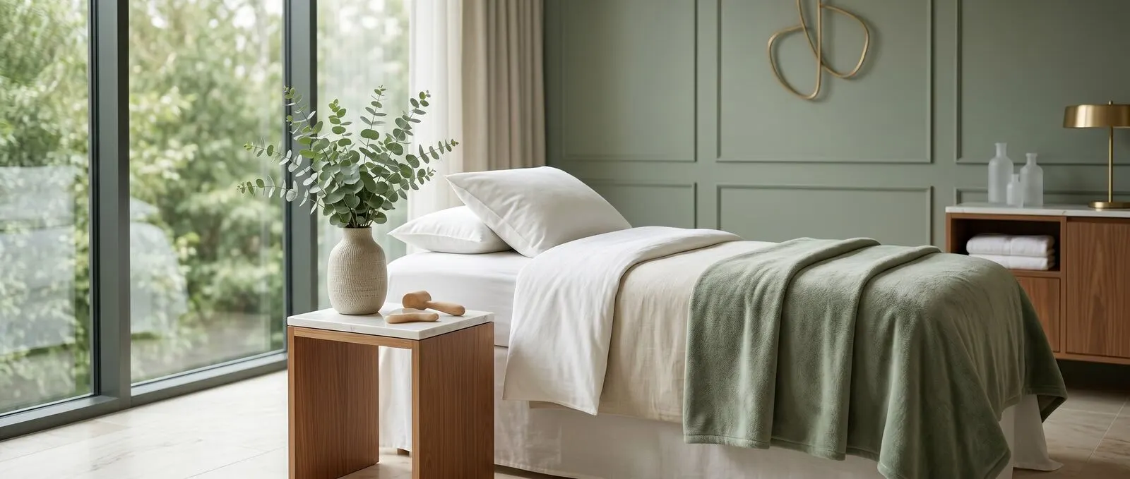 Med spa treatment room